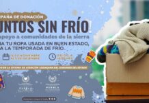 Voluntariado del Congreso invita a donar prendas de abrigo por temporada de frío Voluntariado