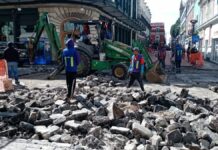 Inicia rehabilitación de la 2 Oriente en Centro Histórico