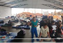 Aseguran en Veracruz a 162 migrantes que viajaban en autobús Migrantes