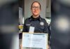 Puebla agradece a Ana Karen, joven con vocación de policía desde niña policía