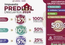 Texmelucan anuncia descuentos por pago anticipado del predial 2024 predial