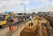 Inician obras del distribuidor elevado de la Central de Abasto