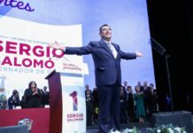 Que ningún interés o política partidista divida a Puebla: Sergio Salomón