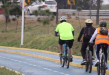 Ciclovía de Periférico Ecológico no será retirada, anuncia Sergio Salomón