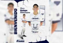 Pumas anuncia a Piero Quispe como nuevo refuerzo