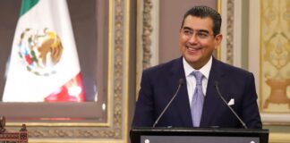 Sergio Salomón rinde primer informe de gobierno Sergio Salomón