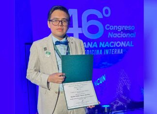 Estudiante UDLAP es reconocido por American College of Physicians UDLAP