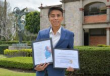 Estudiante UDLAP es reconocido por su impulso a cultura y turismo en Puebla UDLAP