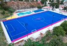 Renuevan Unidad Deportiva Francisco González Gatica en Xonaca Unidad