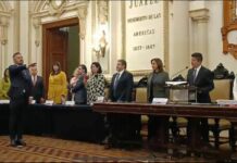 Adán Domínguez protesta como edil de Puebla; “habrá respeto e institucional”