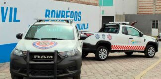 Protección Civil y Bomberos de San Andrés Cholula integra dos nuevas camionetas camionetas
