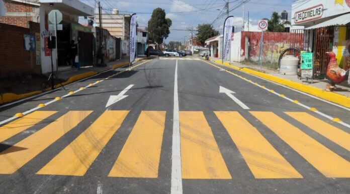 San Pedro Cholula invierte 2.4 mdp en rehabilitación de calle Vicente Guerrero