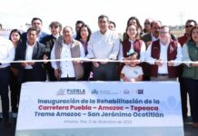 Gobernador inaugura carretera Puebla – Tepeaca