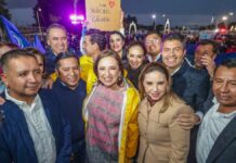 Xóchitl Gálvez respalda a Lalo Rivera rumbo a 2024