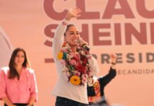Claudia Sheinbaum promete materializar tren México-Puebla-Veracruz