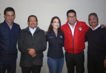 PAN, PRI, PRD y PSI hacen oficial la coalición “Mejor Rumbo para Puebla” ante el IEE