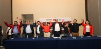 Alejandro Armenta presenta alianza que lo acompañará en 2024