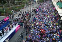 Participan casi 3 mil corredores en el Medio Maratón de Puebla capital