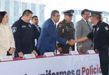 Gobierno busca formar una policía proactiva: Sergio Salomón policía