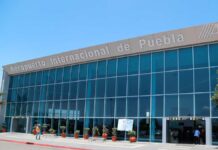 Aeropuerto Internacional de Puebla cancela vuelos por ceniza volcánica Aeropuerto