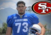 Mexicano Isaac Alarcón firma con los San Francisco 49ers
