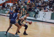 Aztecas UDLAP estrenan 2024 con un juego de baloncesto femenil Aztecas