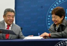 BUAP firma convenio con la Universidad Fuerza Migrante BUAP