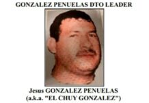 EU ofrece 5 mdd por “Chuy” González, narcotraficante mexicano