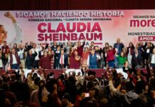 Consejeros de Puebla participan ratificación de Sheinbaum como candidata a presidencia Consejeros