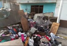 Hombre pierde su casa tras incendio en colonia Santa Margarita