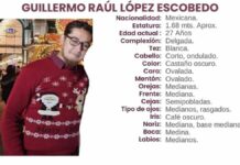 Anuncian marcha por la desaparición de Guillermo Raúl López