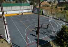 Ariadna Ayala entrega rehabilitación de espacios públicos y canchas deportivas