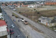 Gobierno Municipal supervisa avances en la 117 Oriente
