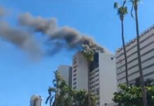 Se incendia el hotel Emporio en Acapulco