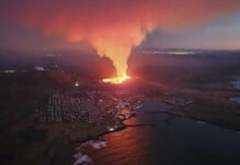 Islandia: Volcán en Grindavik despierta y arrasa con diversas casas