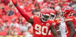Super Bowl LVIII: Charles Omenihu es baja en Kansas City Chiefs