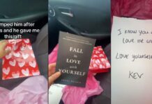 Exnovio le regala un libro de autoayuda tras ruptura amorosa