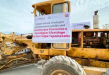 Reconstruyen camino San Miguel Xicotzingo-San Felipe Tepemaxalco Tepemaxalco