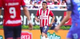 “Tiba” Sepúlveda sufre fractura facial en partido del Chivas Tiba Sepúlveda