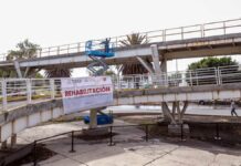 Comienza renovación de ciclopista en bulevar Hermanos Serdán ciclopista