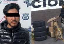 Cae joven con más de dos kilos de posible droga en Central Camionera droga