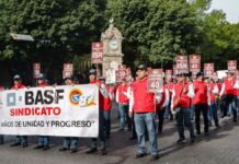 Sindicalizados CTM Puebla exigen jornada laboral a 40 horas jornada