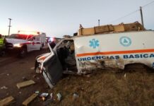 Dos muertos y seis heridos deja choque en la Tlaxco-Tejocotal