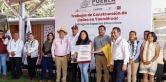 Invierten 15 mdp en mejoras viales en Yaonáhuac