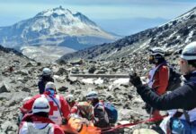 Sigue la búsqueda de dos alpinistas extraviados en el Pico de Orizaba