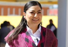 Claudia Rivera se registra como aspirante a diputación federal por Tepeaca Claudia Rivera