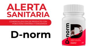 Cofepris emite alerta sobre medicamento D-norm para diabetes Cofepris