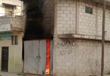 Cinco intoxicados deja un incendio en colonia San Ramón