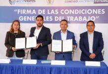 Ayuntamiento de San Andrés y sindicato firman acuerdo laboral