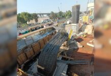 Se desploma estructura en obras del Trolebús Elevado en CDMX; hay 7 heridos